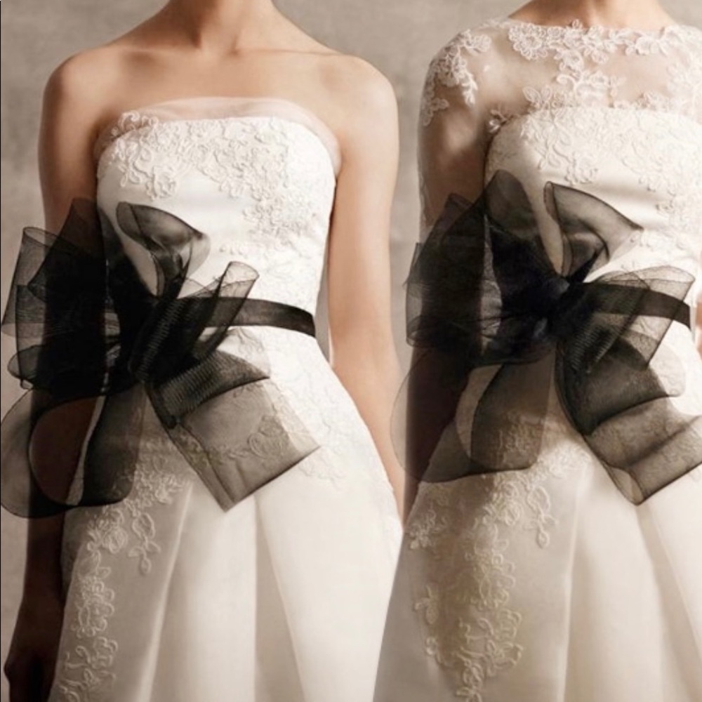 Vera Wang dress bow